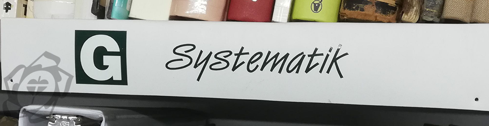 Seminarbibliotheksschild - Rubrik systematische Theologie